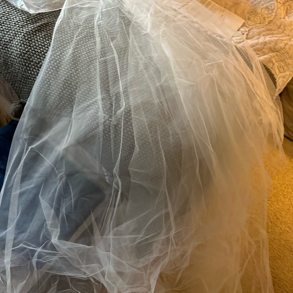 Gorgeous cathedral long tulle veil from Jenny Yoo - Picture 6 of 7